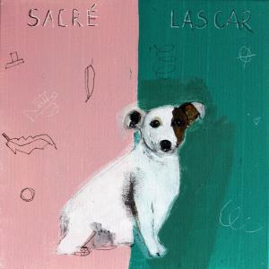 Jack 0,20x0,20 mixed media and resine on canvas