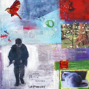 Harmony 2012 tecnique mixte sur toile  1m30x1m40